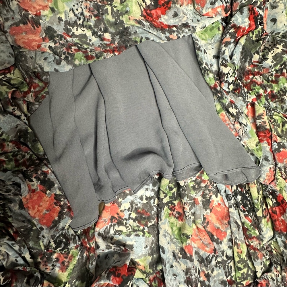 NWOT Cinq a Cept Leigh Floral Maxi Dress 8 - Picture 15 of 16
